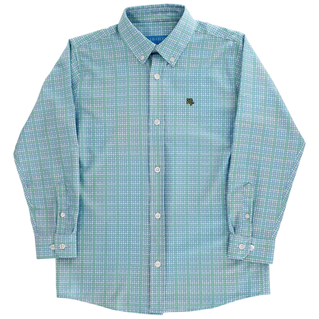 Peacock Performance Button Down