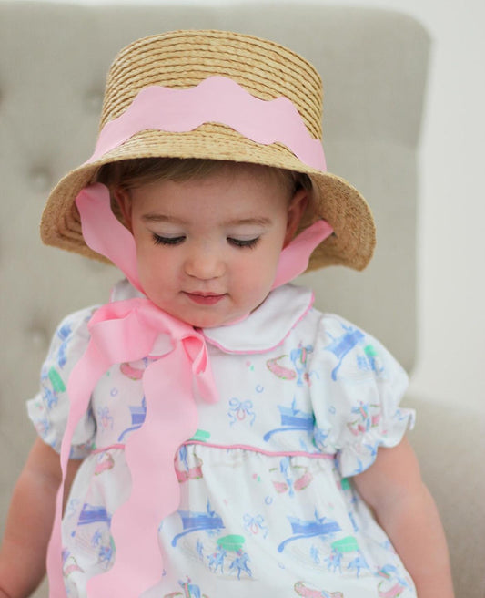 Harbor Hat, Pink Ribbon