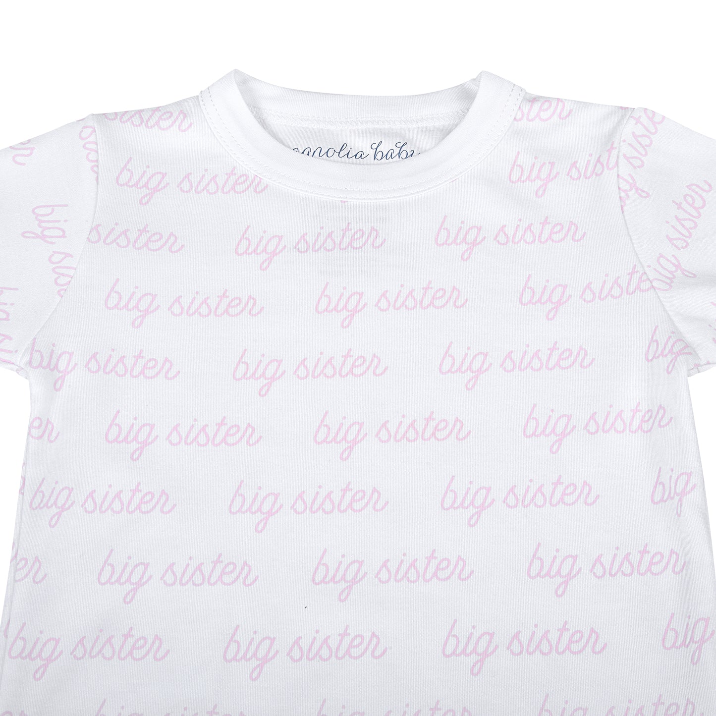 Big Sister Print PJ Set