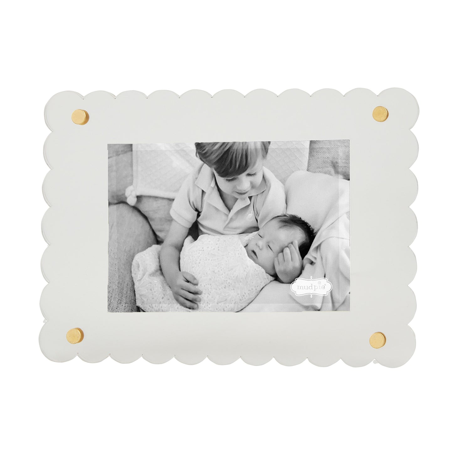 Clear Scallop Acrylic Frame