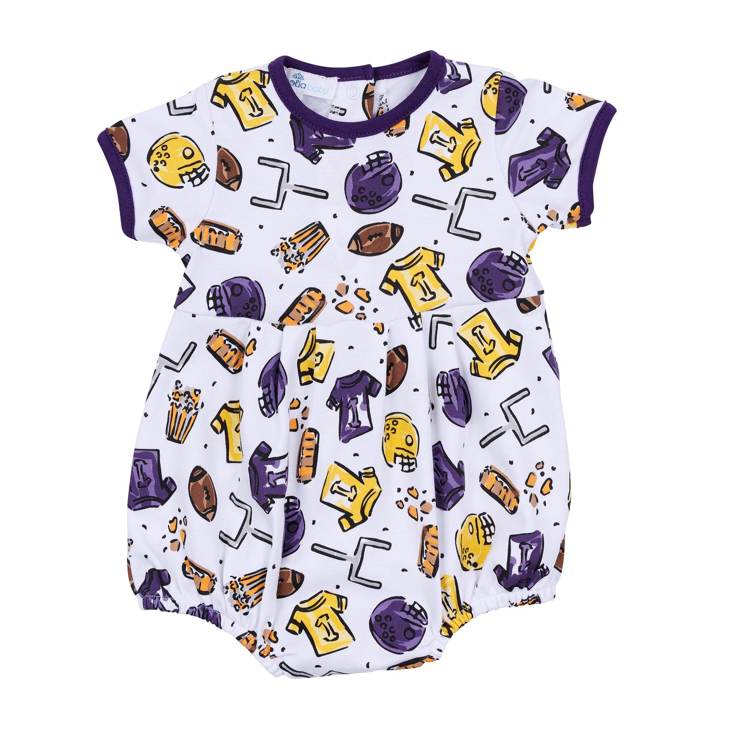 Purple Gold Draft Picks Boy Bubble