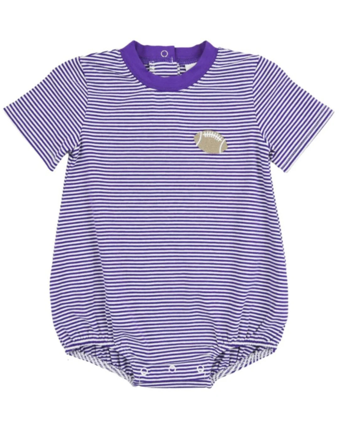 Purple Stripe Tailgate Boy Bubble