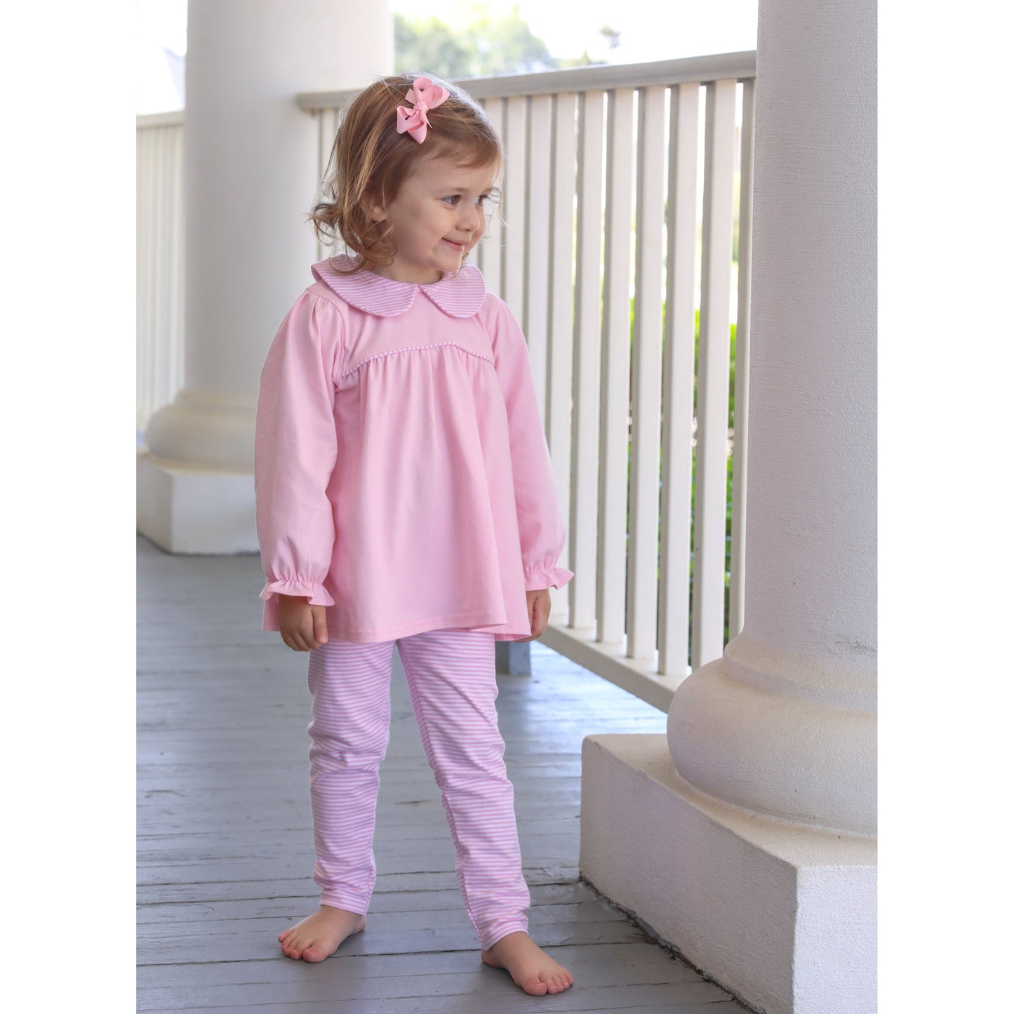 Abigail Pants Set - Light Pink