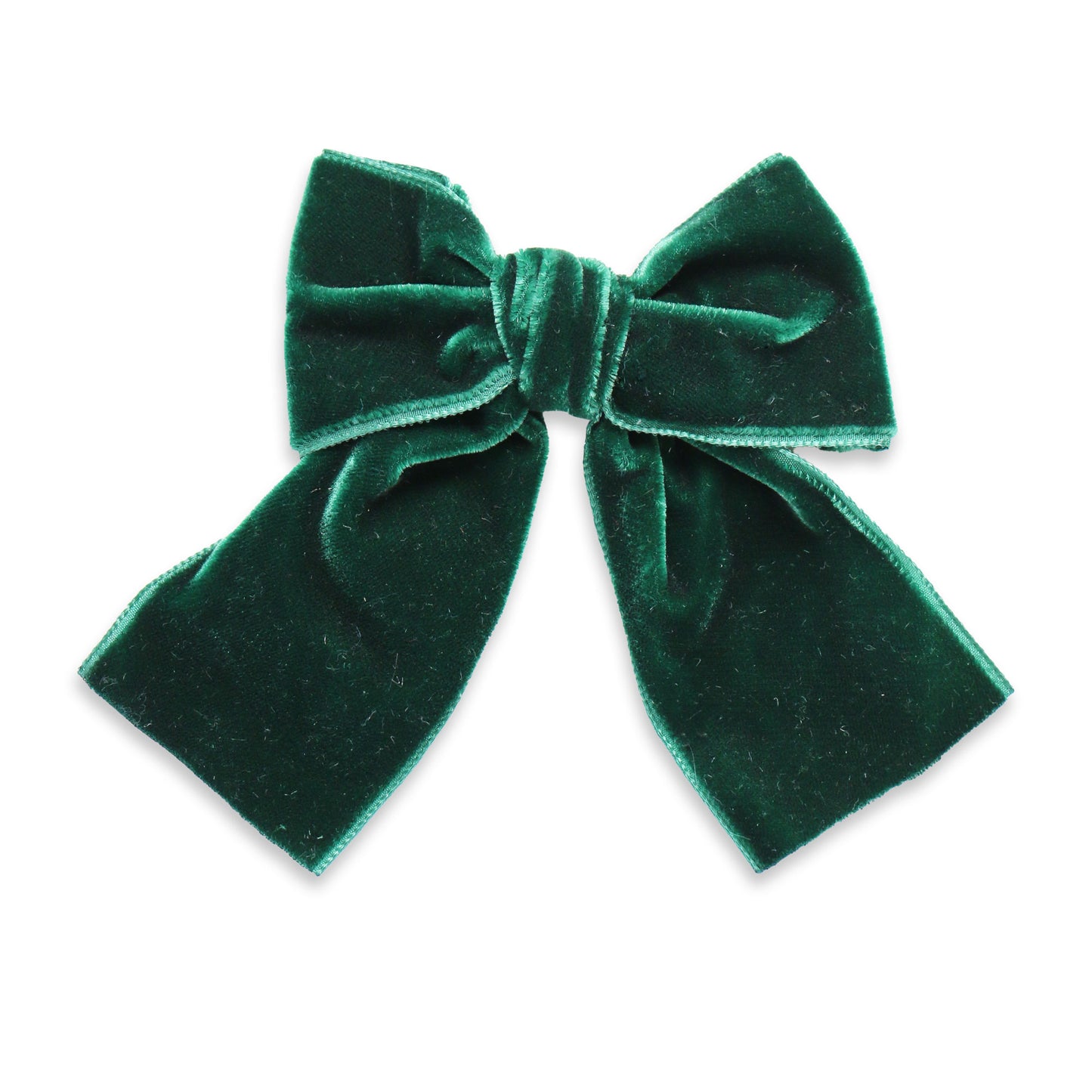 Sailor Bow Forrest Green Velvet