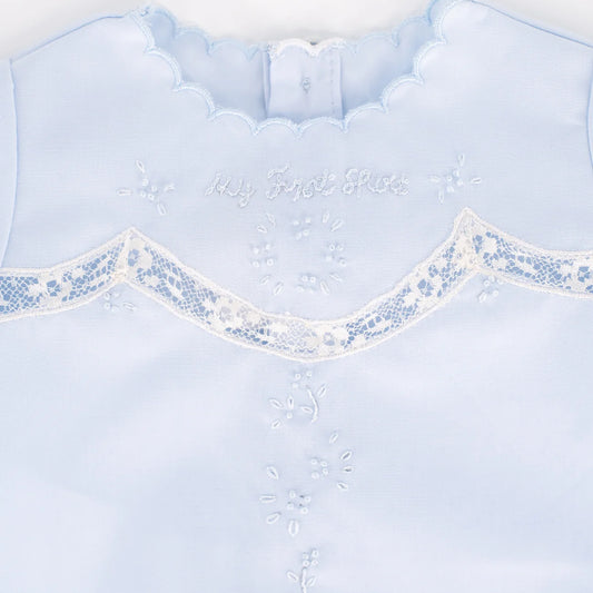 Baby's "First Shirt" with Bloomers - Blue