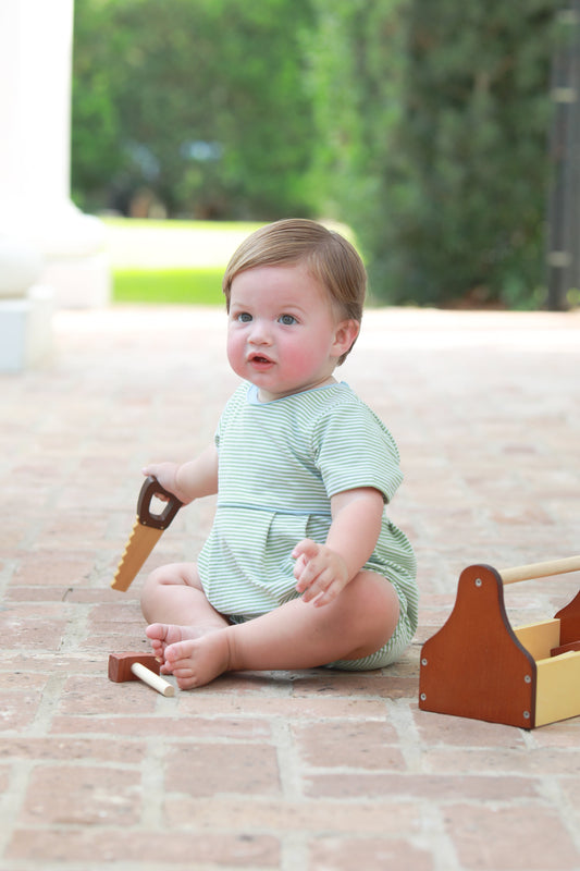 Bentley Bubble Green Stripe/Blue