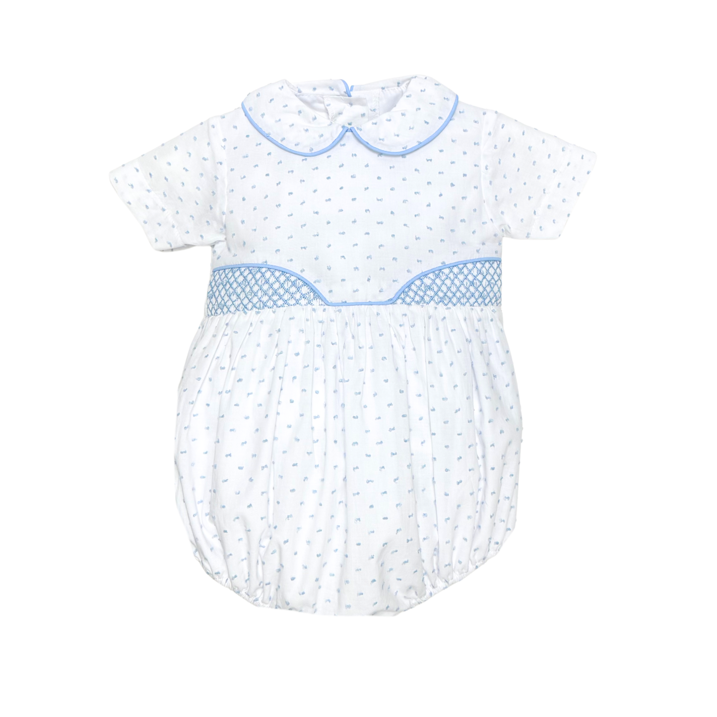 Blue Skies Swiss Dot Duncan Bubble