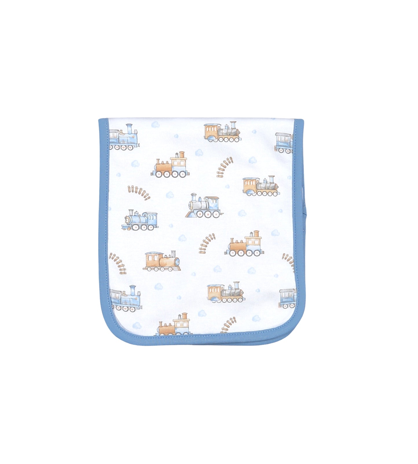 Choo Choo Pima Burp Cloth