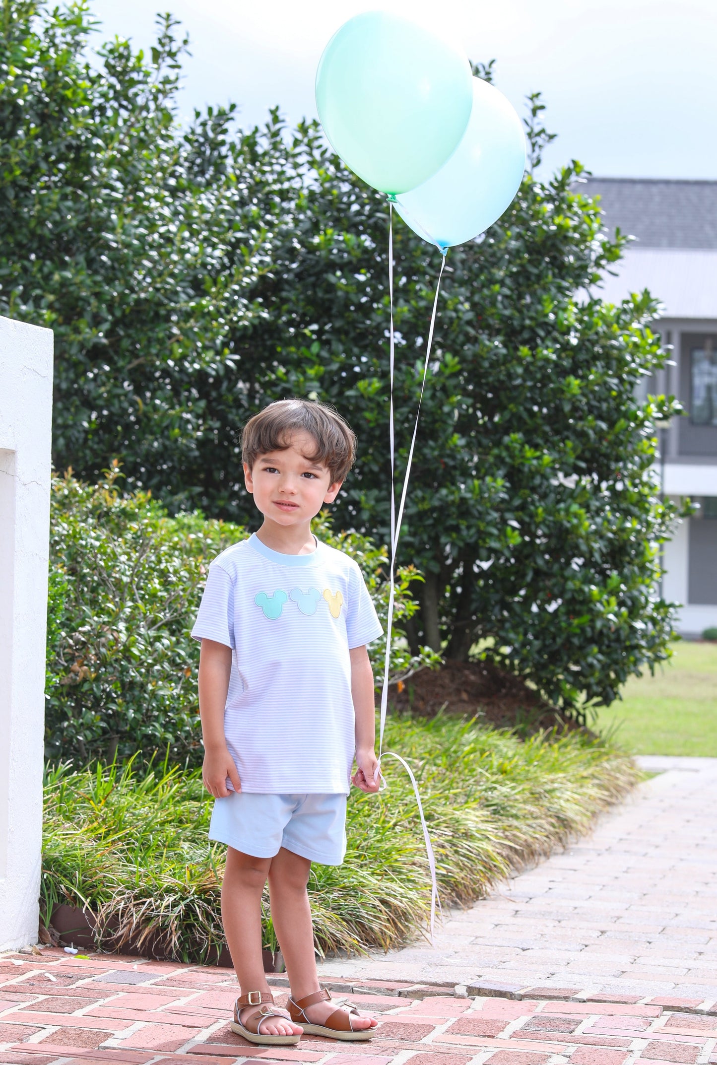 Cheerful Ears Boy Short Set