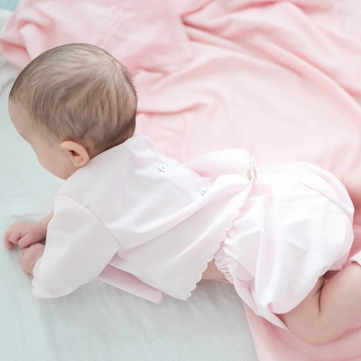 Baby's "First Shirt" with Bloomers - Pink