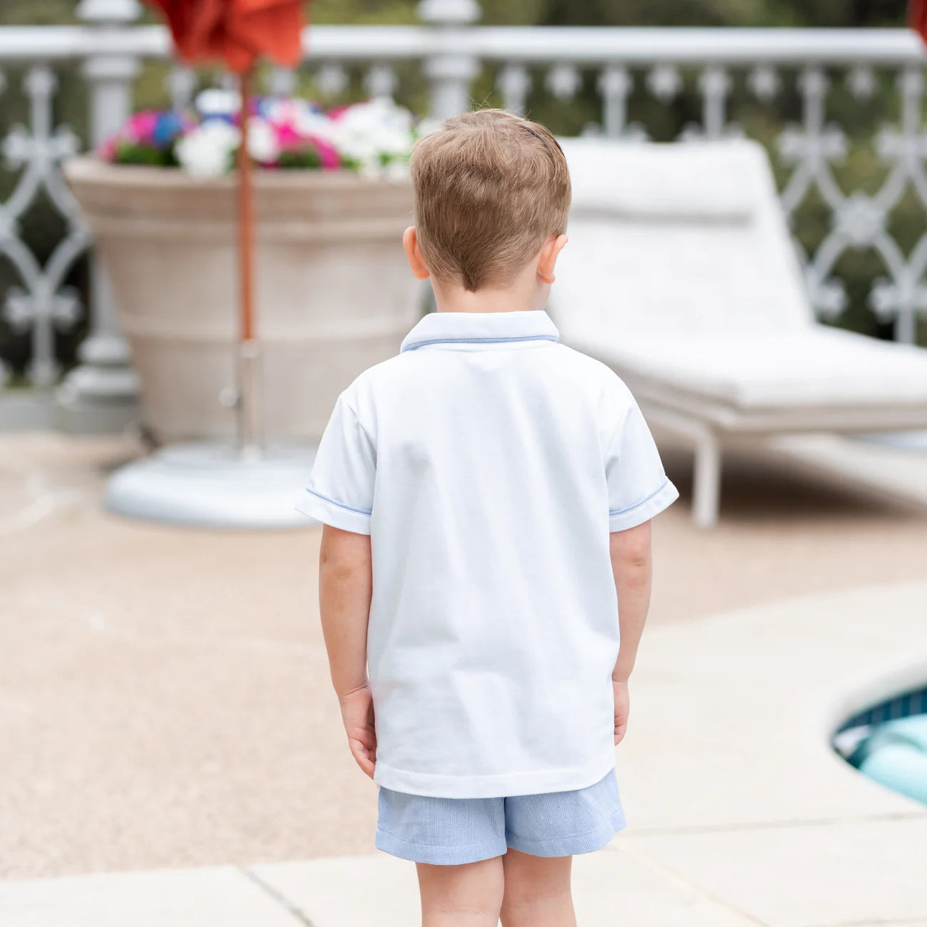 William Boy Polo Set - Nautical Blue