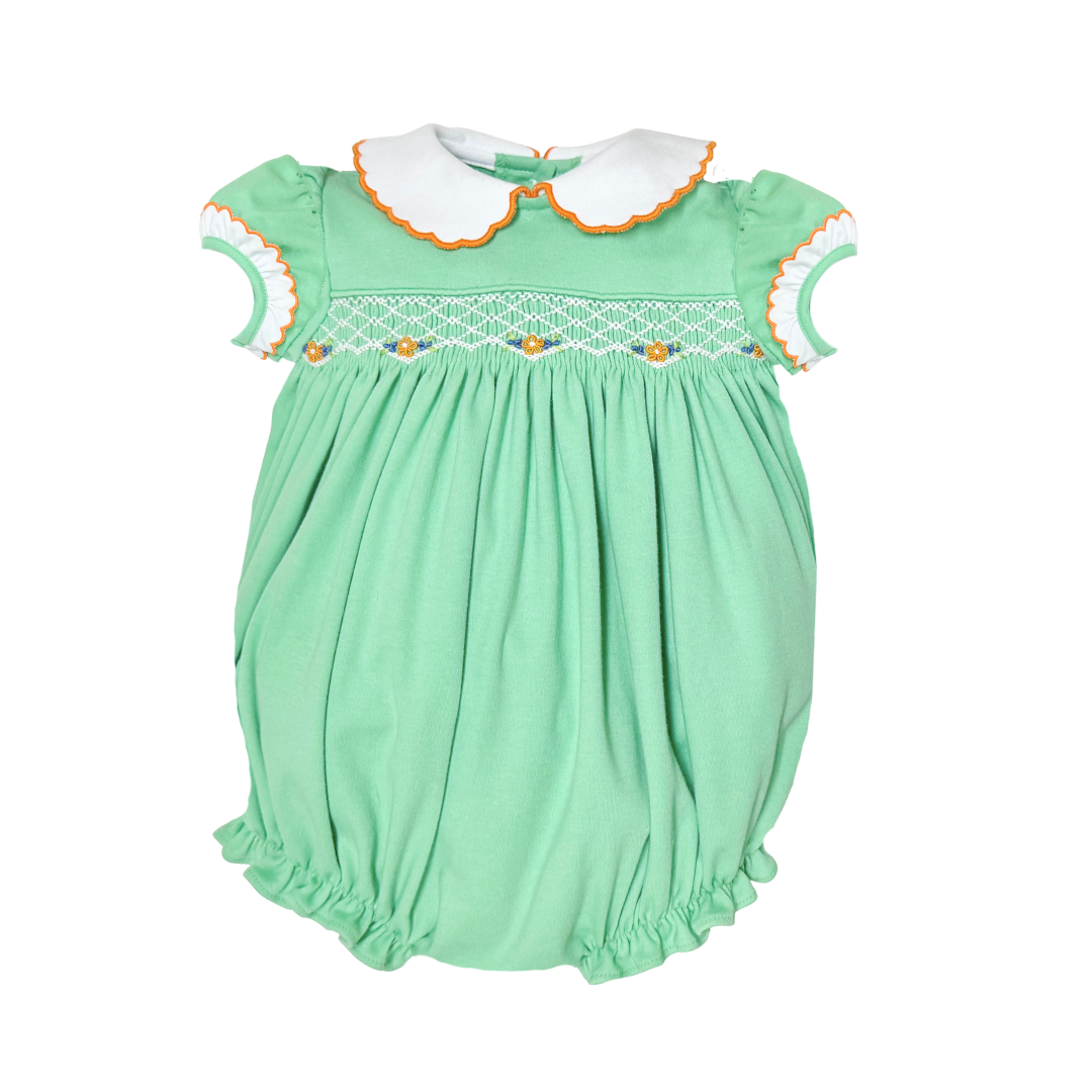 Tiny Sprout Avery Bubble Covington Green Knit