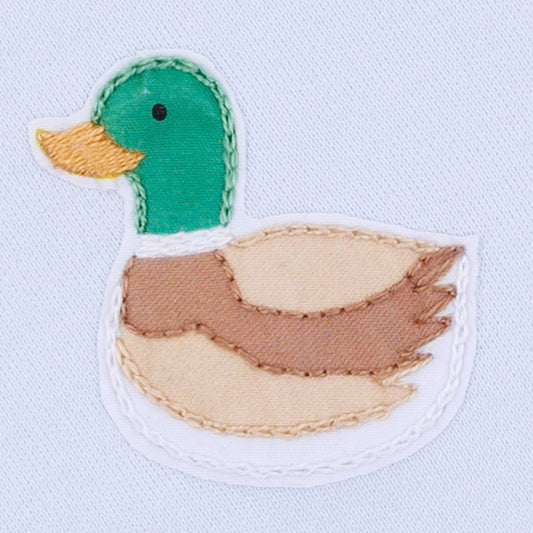 Mini Mallard Blue Diaper Set