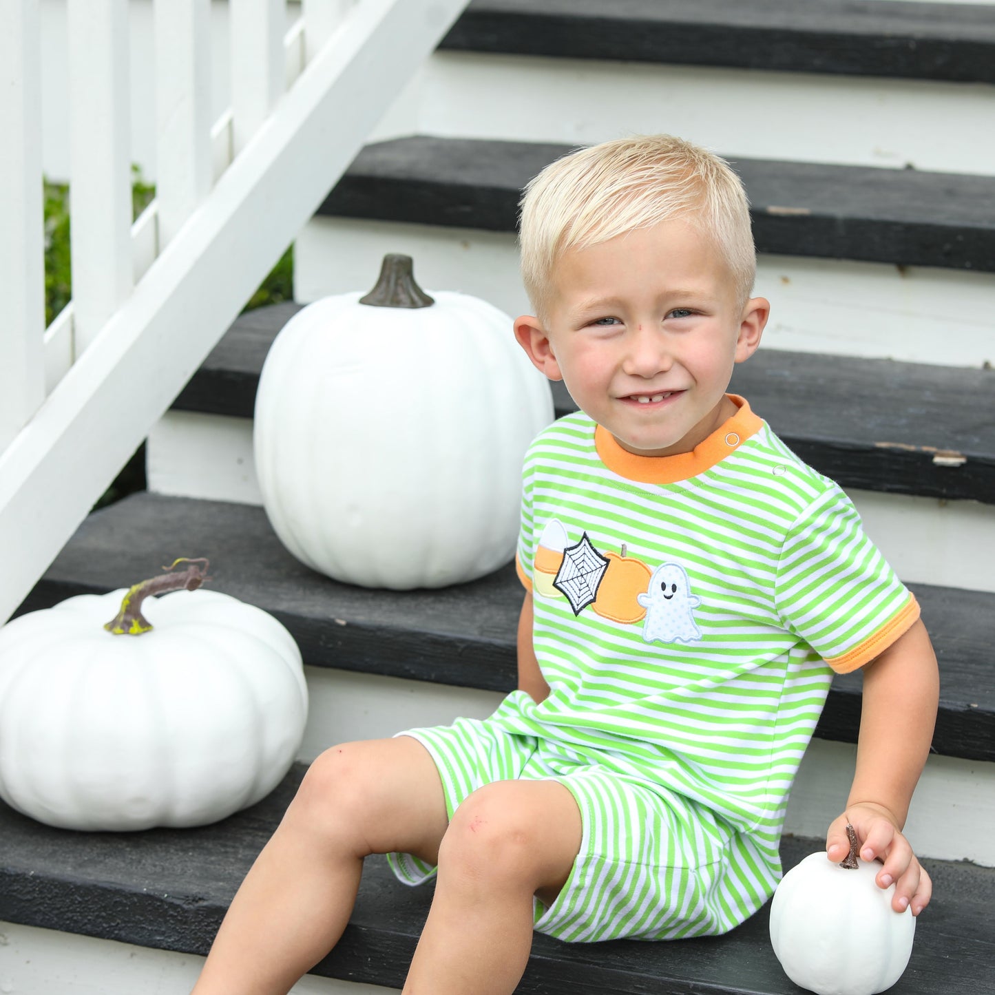 Halloween Boy Romper