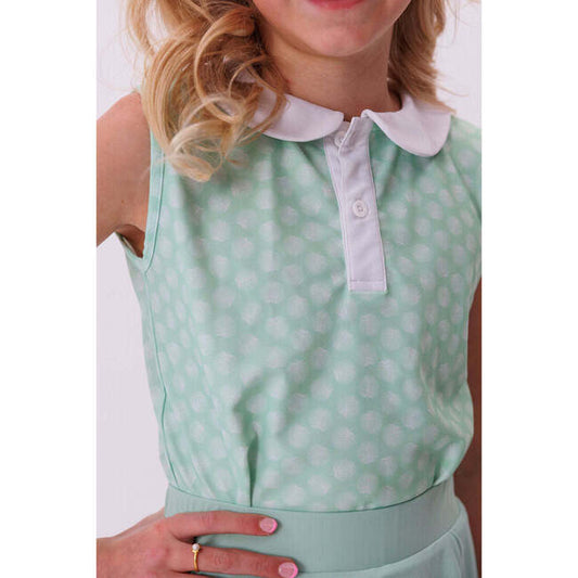 Palm Green Girly Tank