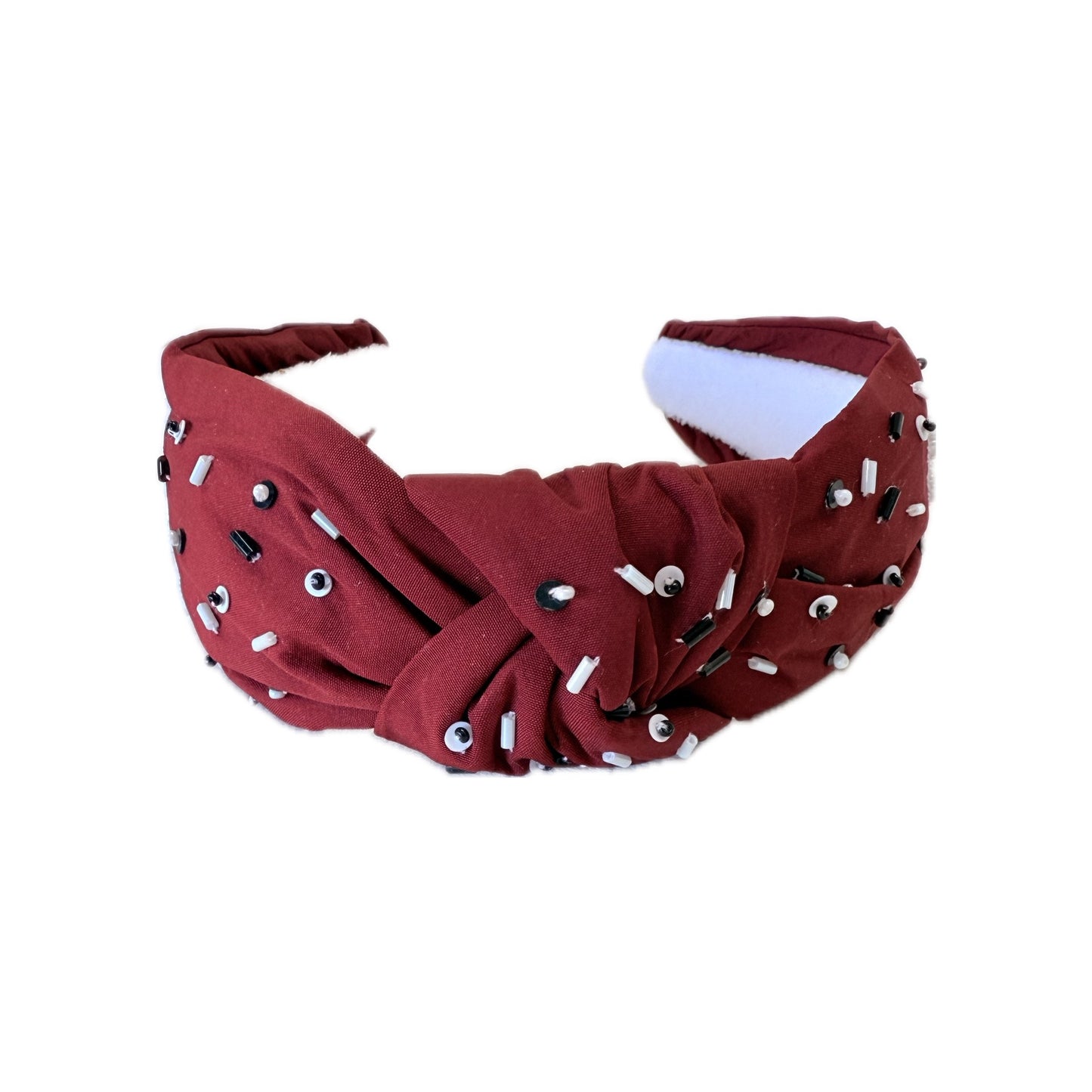 Caviar Cartwheels Headband Crimson