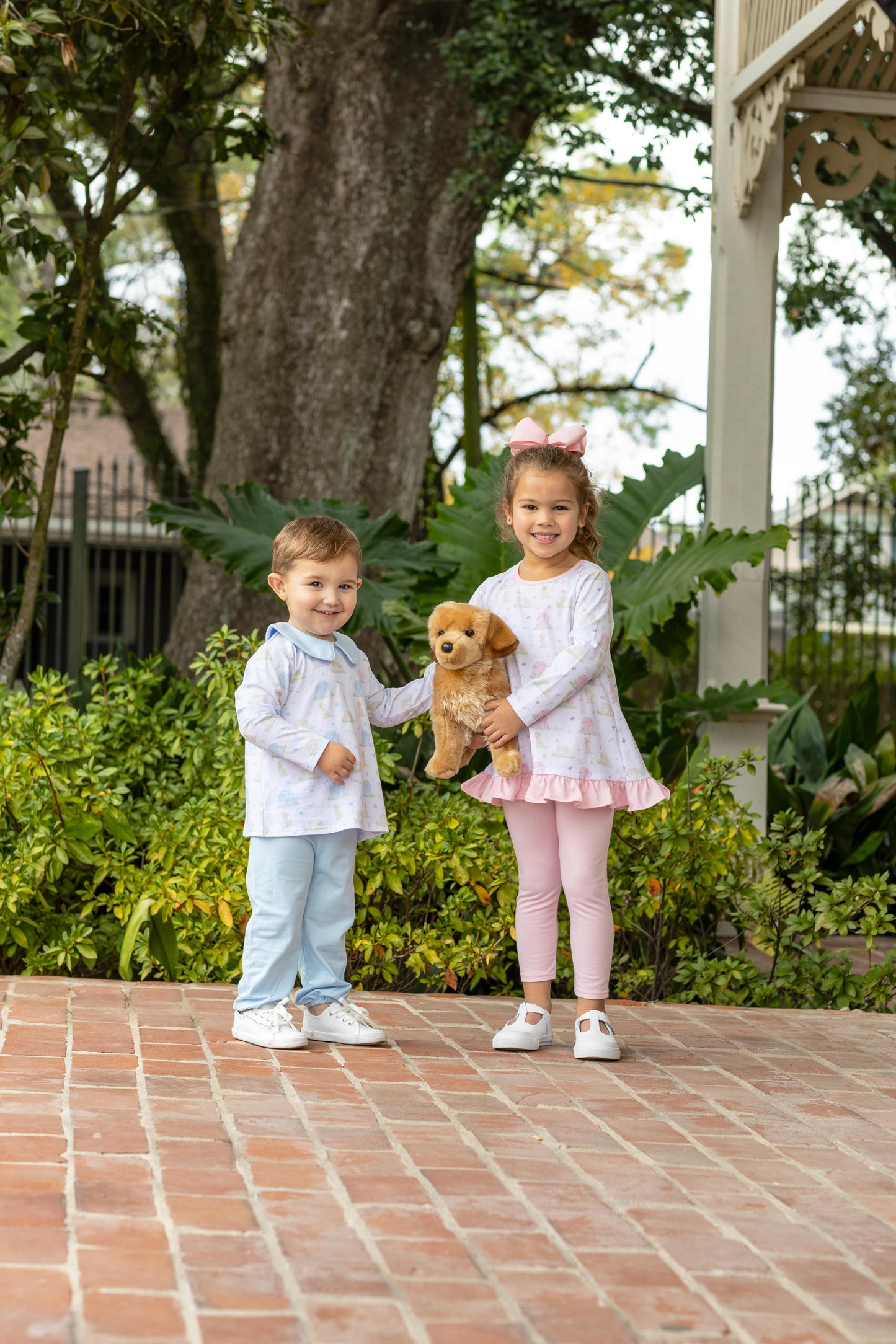 Puppy Pals Bloomer Pants Set