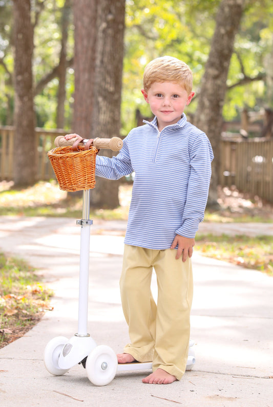 Tucker Pullover - Slate Blue