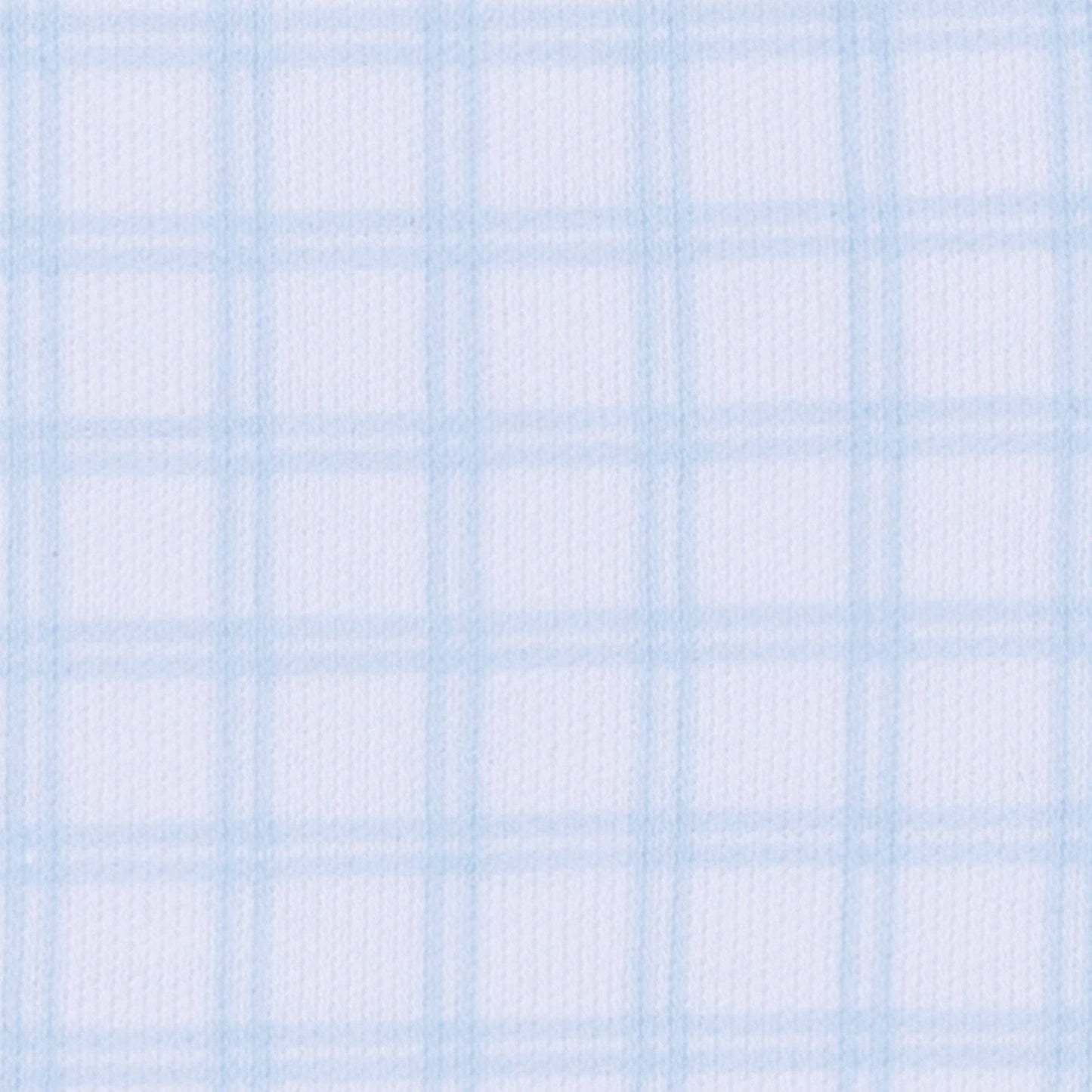 Peek-A-Boo Wishes Zip Footie - Light Blue