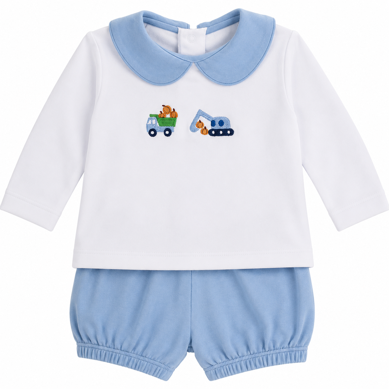 Pumpkin Pick-Up Boy Bloomer Set