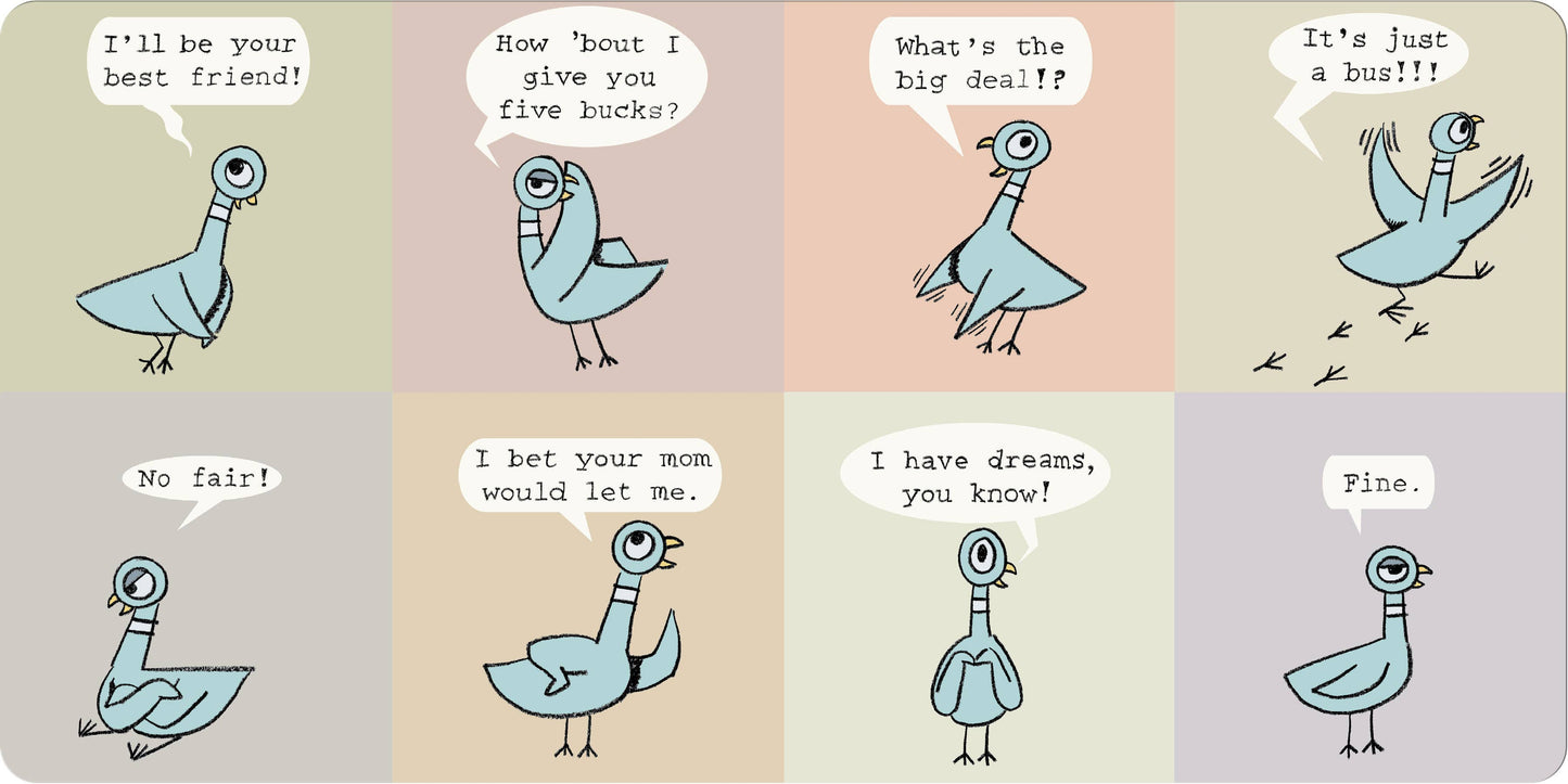 Don't Let Pigeon Drive Bus Book (Board Book)