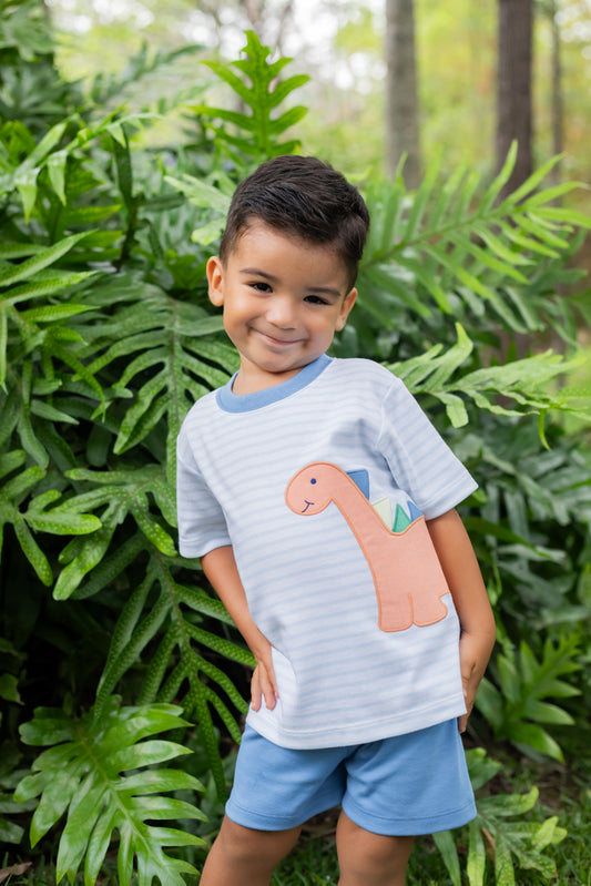 Dino Blue Harry's Play Tee