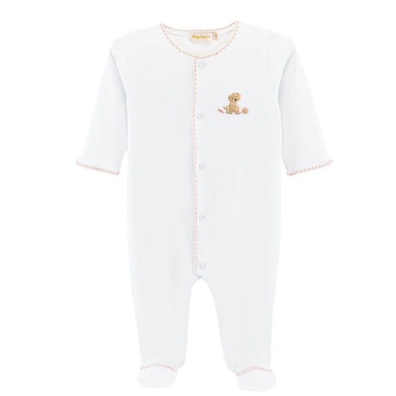 Good Puppy Girl Footie