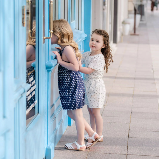 Provence Ditsy Floral Kint Romper