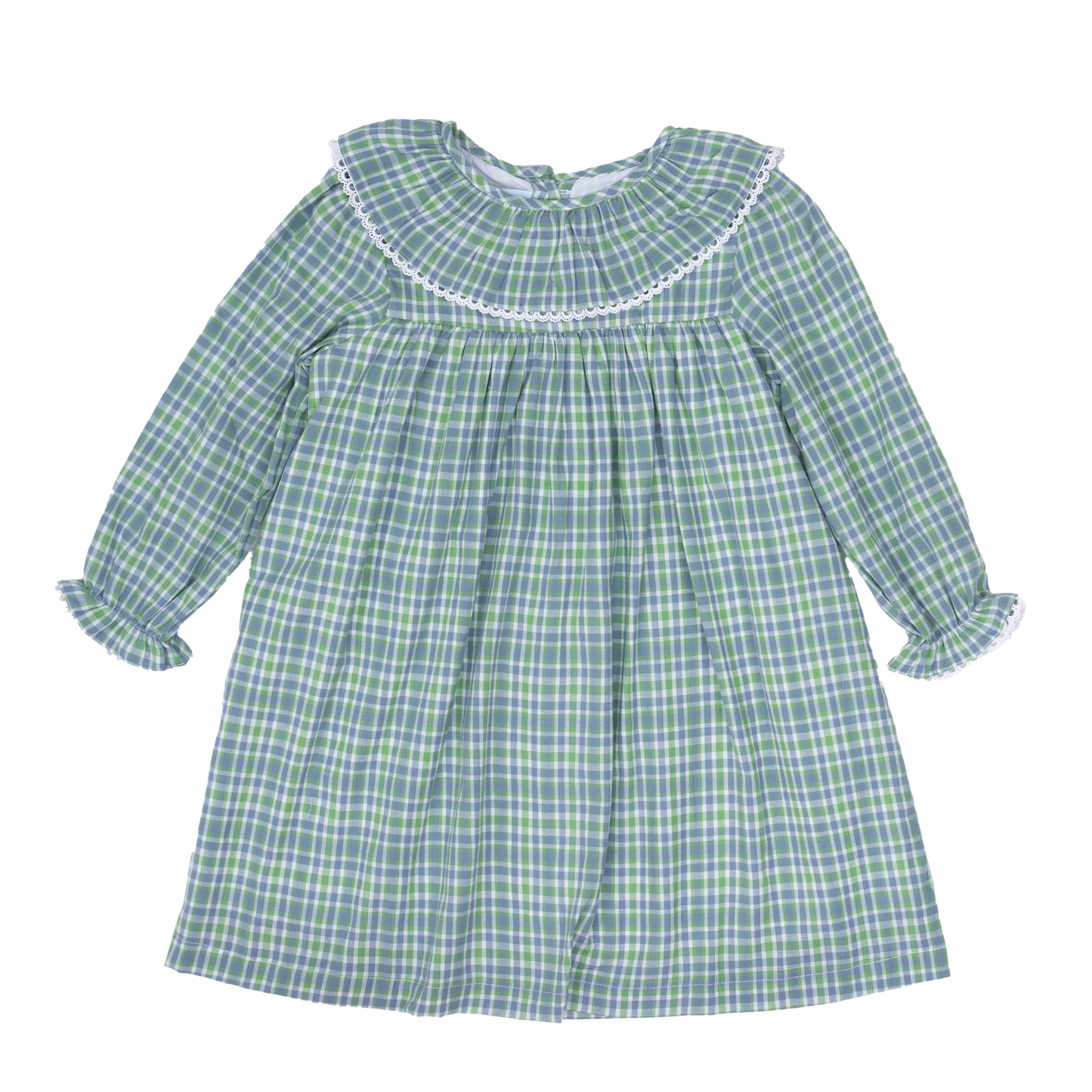 Hunter Dress Bluegrass Plaid