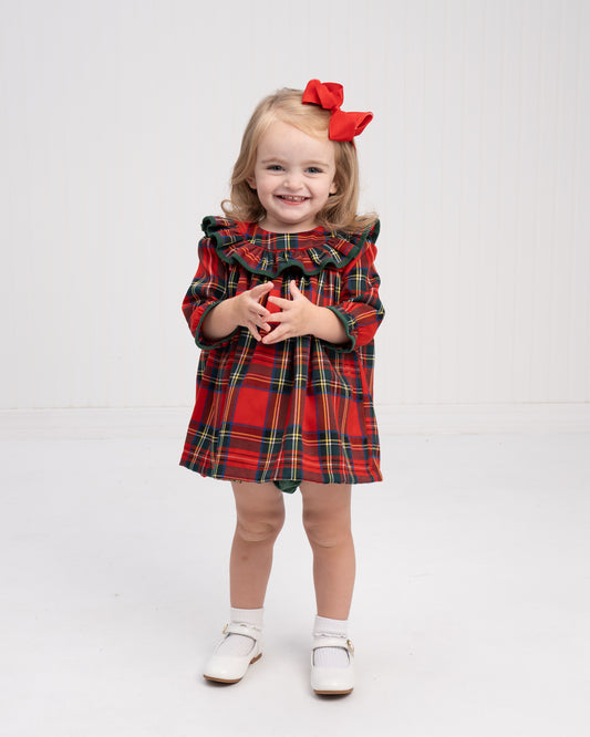 Layla Bloomer Set Yuletide Tartan