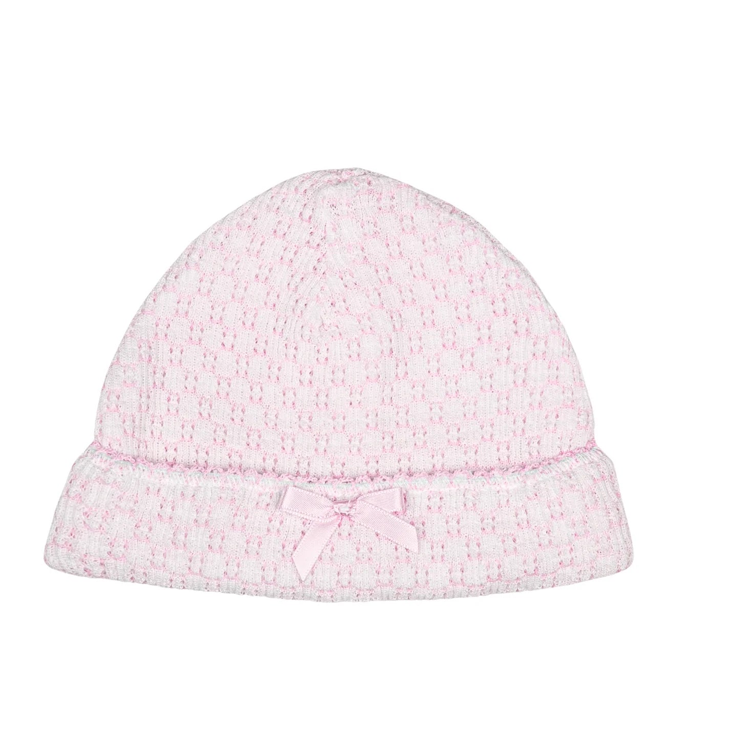 Knit Saylor Beanie Solid Pink