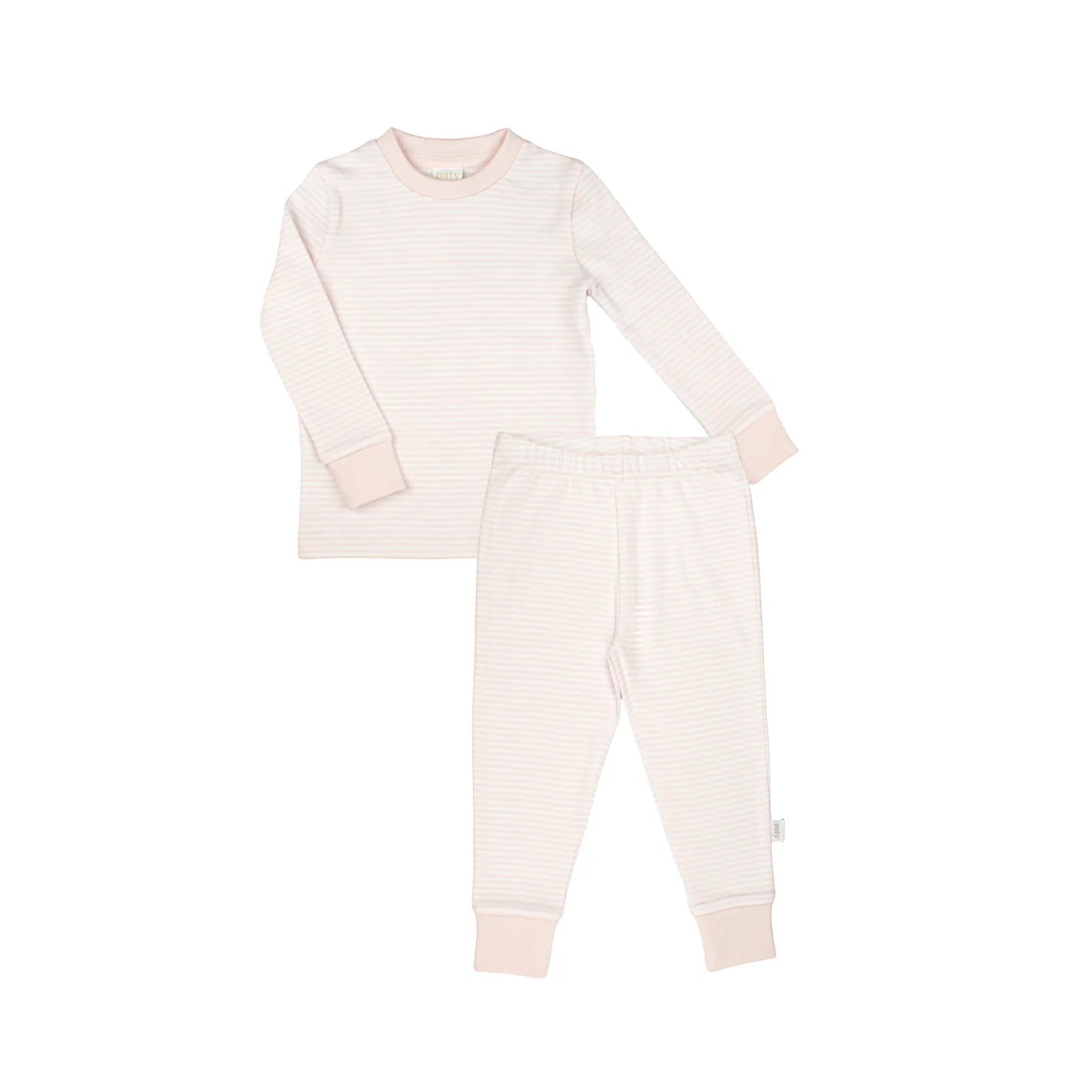 Pink Stripe Long PJ Set
