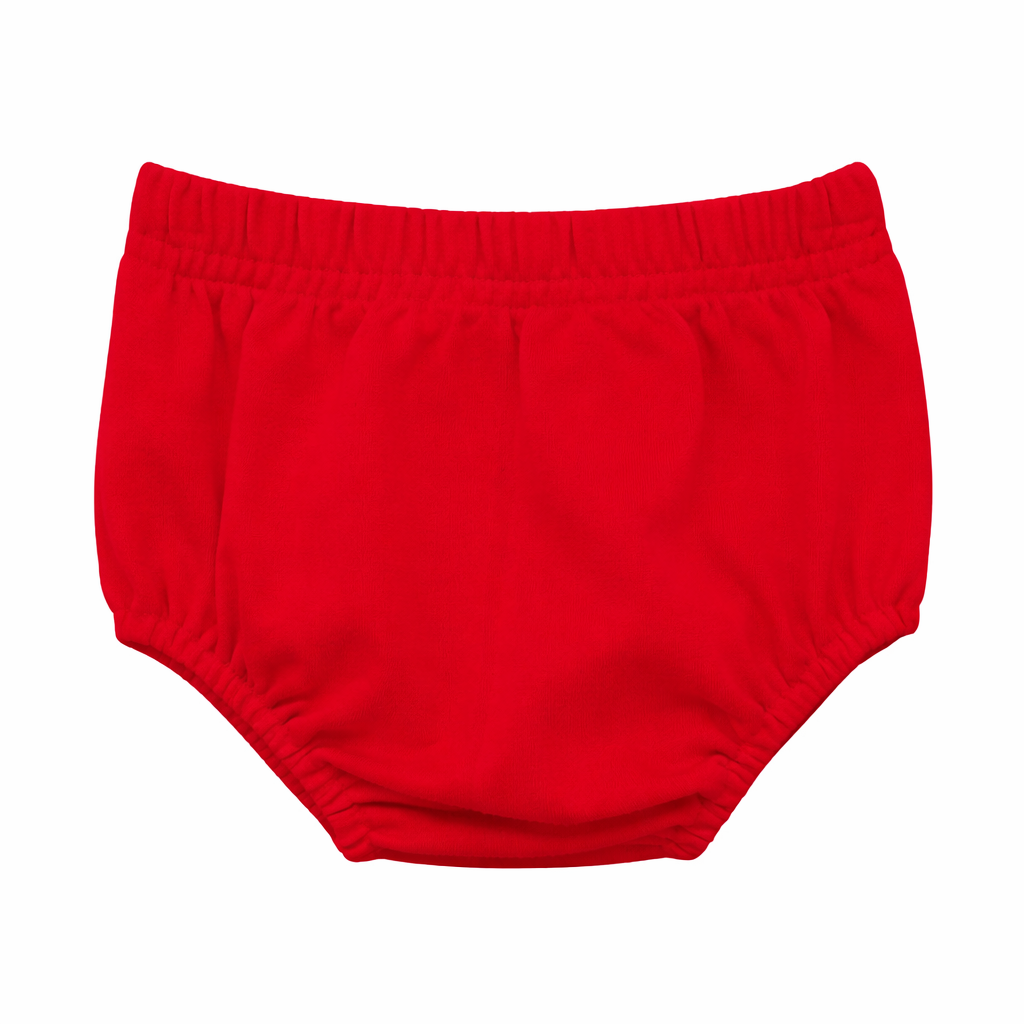 Diaper Cover Red Knit