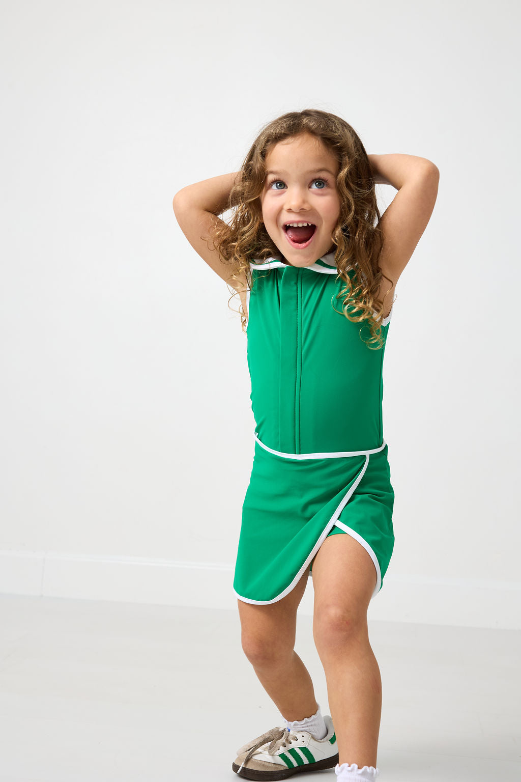 Kelly Green Tennis Dress