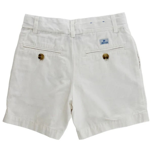 Pete Shorts White Twill