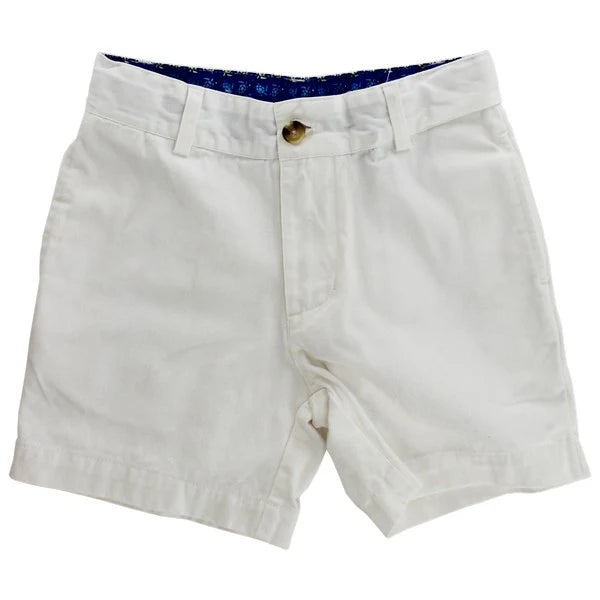 Pete Shorts White Twill