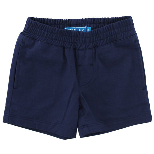 Navy Pull On Short