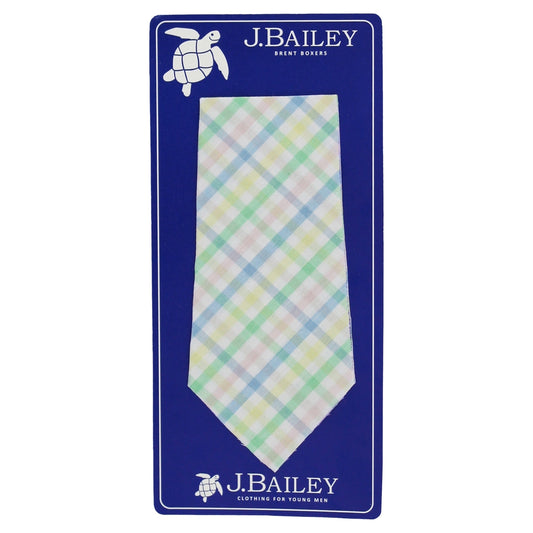 Harlow Pastel Plaid Tie