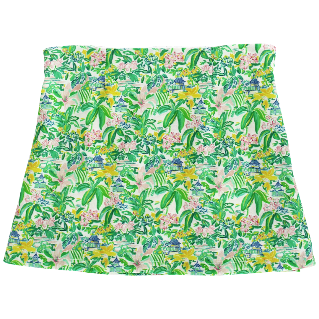 Pagoda Gardens Skort