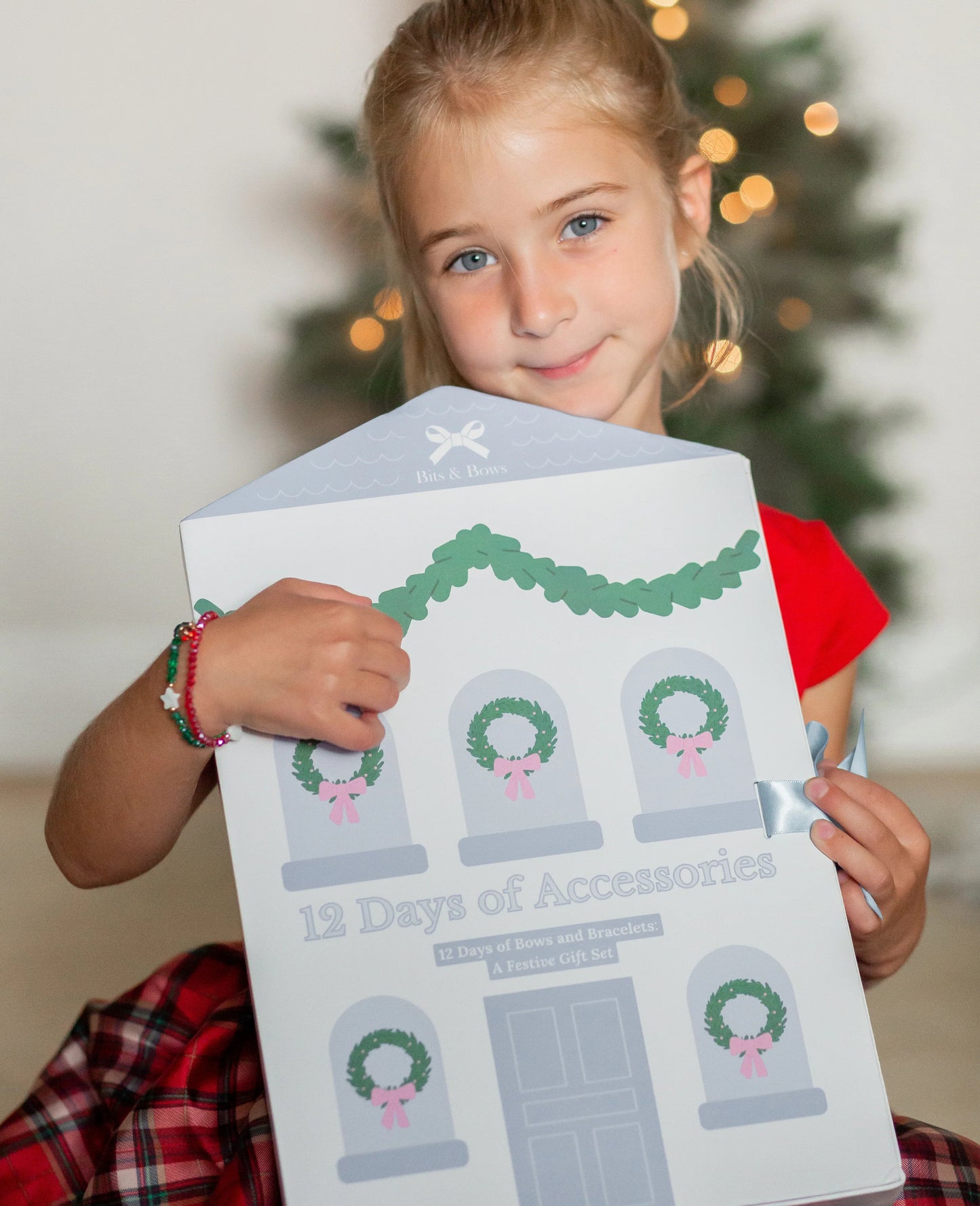 12 Days of Accessories Gift Box Set of Bows and Bracelets