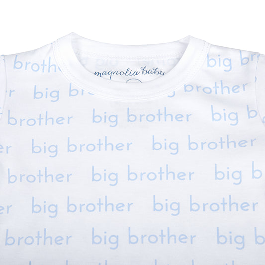 Big Brother Print PJ Set