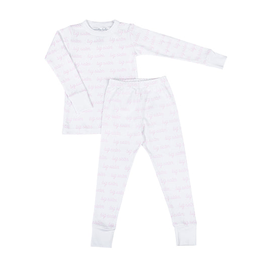 Big Sister Print PJ Set