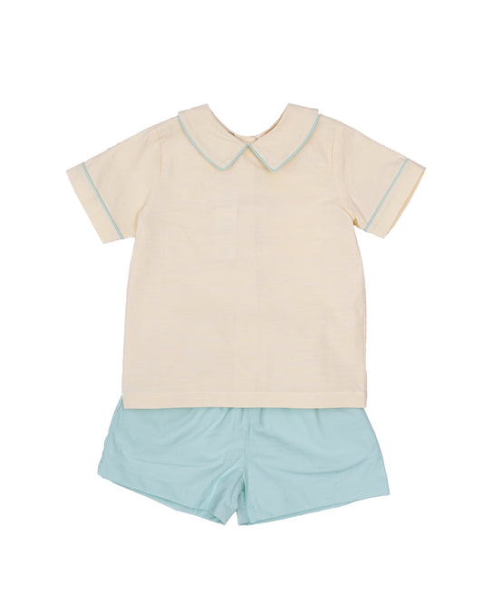 Yellow Sorbet Pierce Short Set