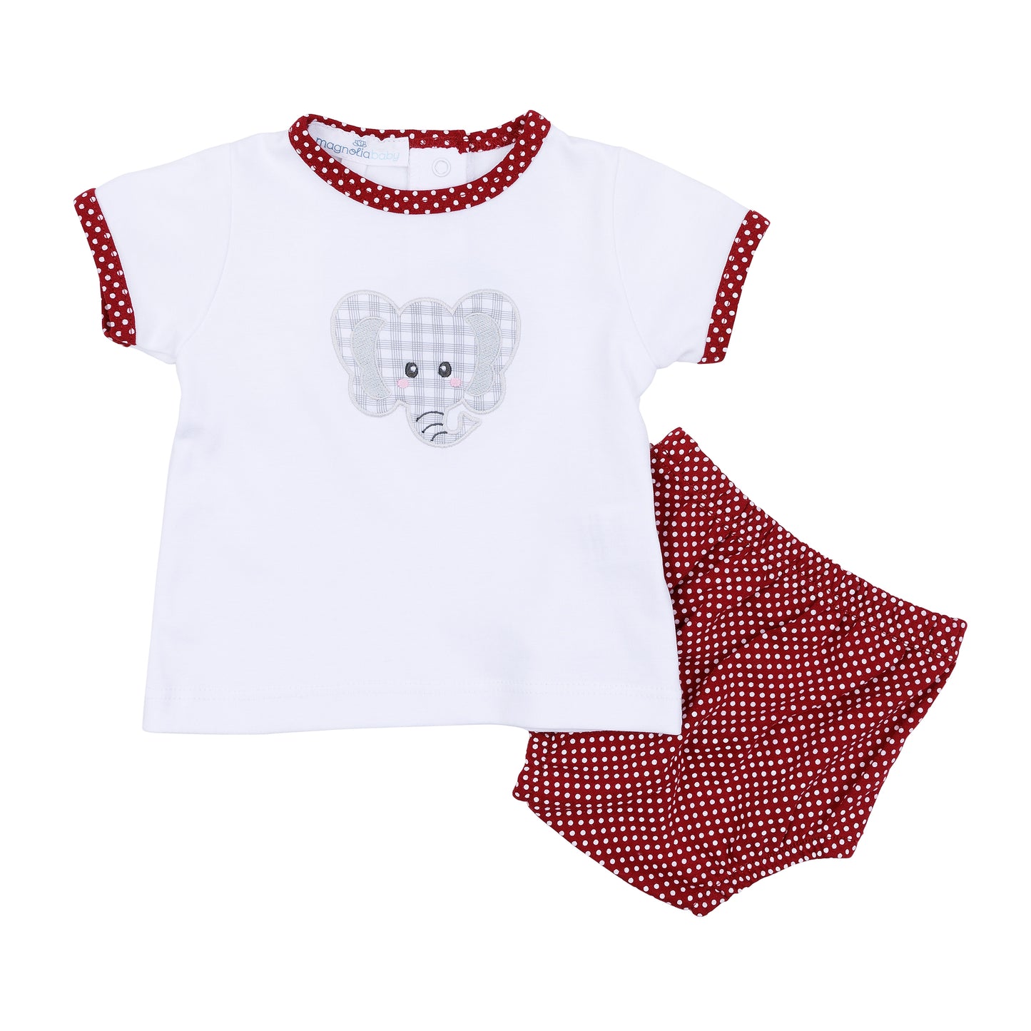 Crimson Cutie Boy Diaper Cover Set
