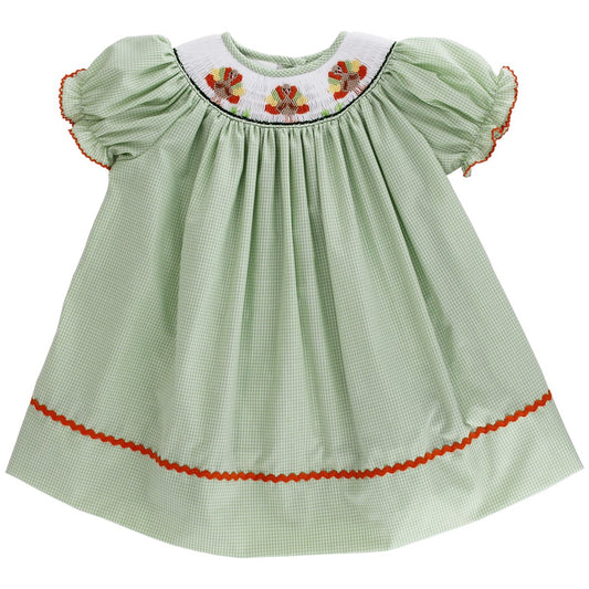 Turkey Trio Smocked Bishop