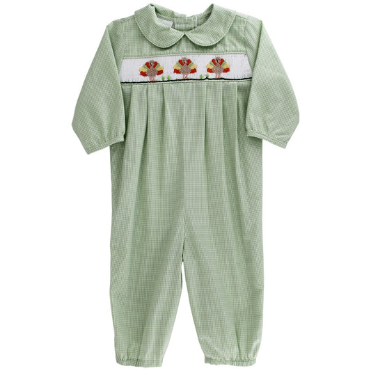 Turkey Trio Smocked Romper