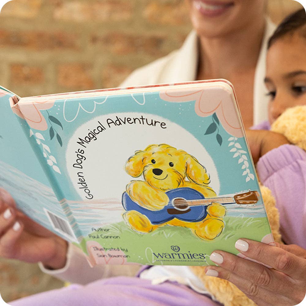 Golden Dog's Magical Adventure Board Book Children's Story Book Great illustrations