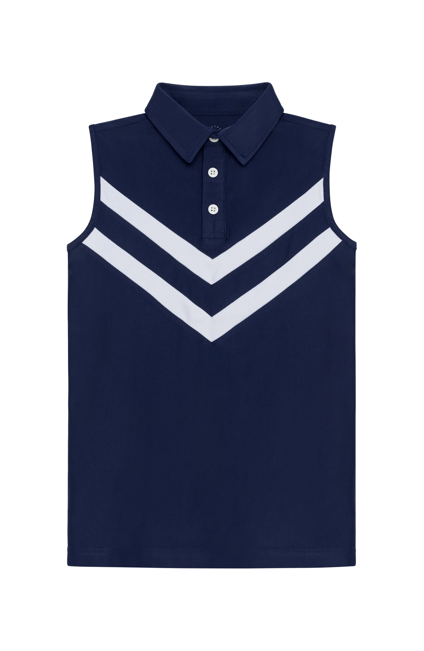 Navy Top and Scalloped Skort Set