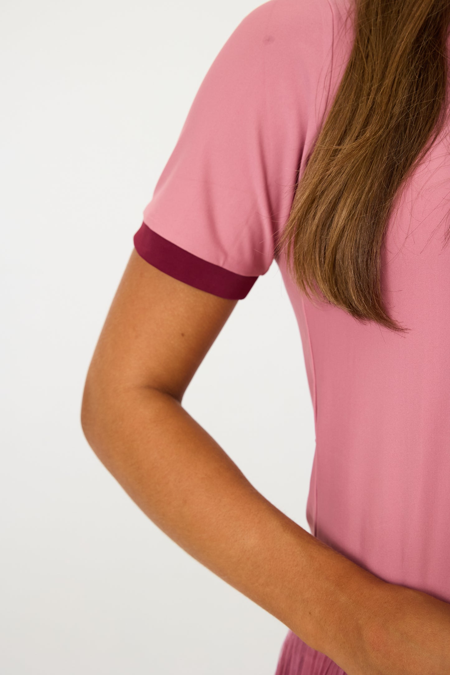 Dusty Pink Top and Skirt Set