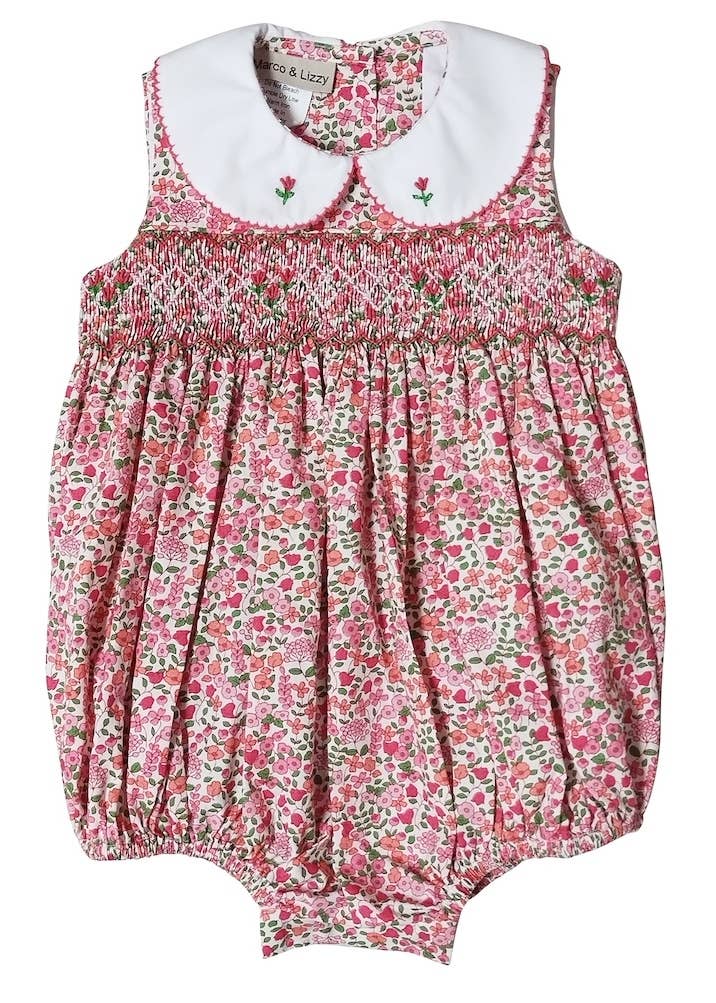 M&L PinkRed Floral Bubble